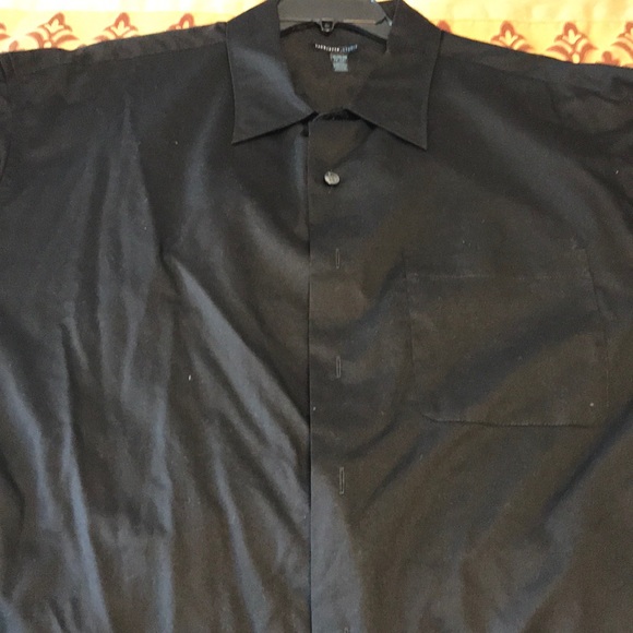 Van Heusen Other - 20 to 20 1/2 Van Huesen Black Long Sleeve Dress Sh